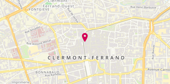 Plan de Momie Mangas, 21 avenue des États Unis, 63000 Clermont-Ferrand