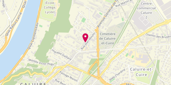 Plan de Panier de Livres, 75 Rue Jean Moulin, 69300 Caluire-et-Cuire