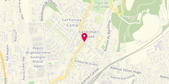 Plan de REYDELET Philippe, 11 Boulevard Castellane, 69580 Sathonay-Camp