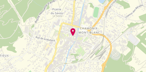 Plan de Librairie Landru, 74 Rue Joseph Vallot, 74400 Chamonix-Mont-Blanc