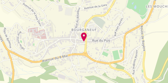 Plan de Bourga'Presse, 9 Bis Rue Zizim, 23400 Bourganeuf