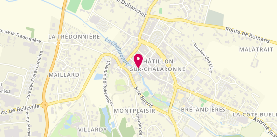 Plan de D'En Bulle, 24 place des Halles, 01400 Châtillon-sur-Chalaronne