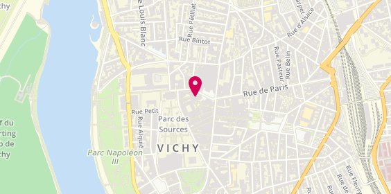 Plan de Librairie Ancienne Faye, 30 Montaret, 03200 Vichy