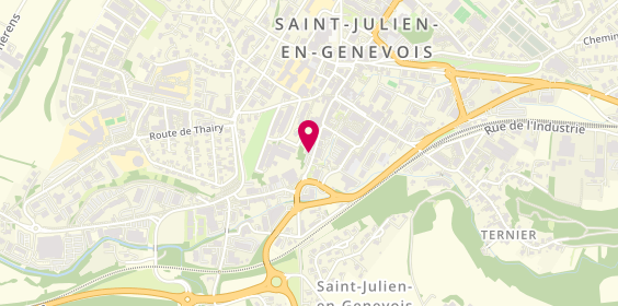 Plan de Bulles de Pions, 20 Grand Rue, 74160 Saint-Julien-en-Genevois