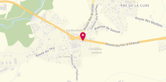 Plan de CALIPAGE, 3702 Route du Fer à Cheval, 74250 Viuz-en-Sallaz