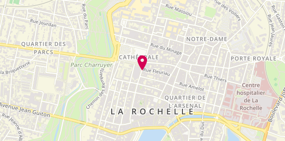 Plan de Librairie Calligrammes, 24 Rue Chaudrier, 17000 La Rochelle