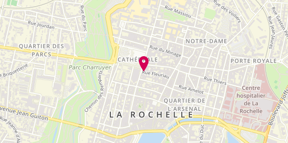 Plan de Librairie SILOË, 22 Bis Rue Fleuriau, 17000 La Rochelle
