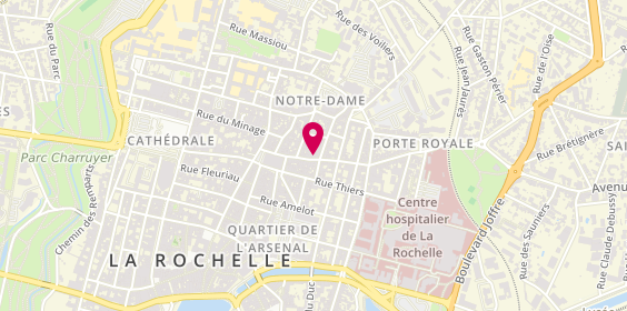 Plan de Le Bibliovore, 39 Rue Gambetta, 17000 La Rochelle