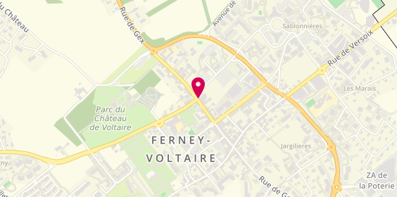 Plan de Le Repaire du Tokage, 38 Grand' Rue, 01210 Ferney-Voltaire
