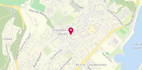 Plan de Le carre 76, 76 Grande Rue, 01220 Divonne-les-Bains