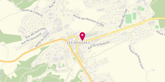 Plan de Librairie Vents de Terre, 55 Route du Noirmont, 39220 Les Rousses