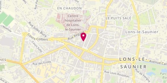 Plan de Ledobulle, 20 Rue Lafayette, 39000 Lons-le-Saunier