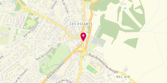 Plan de Maison de Presse, 27 Rue General de Gaulle, 85140 Essarts-en-Bocage