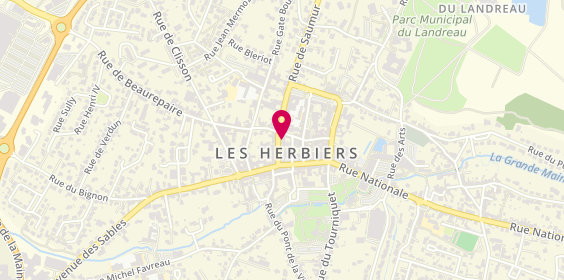 Plan de Les Fringales Littéraires, 16 Grande Rue, 85500 Les Herbiers