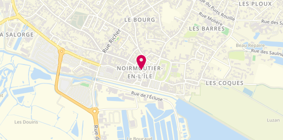 Plan de L'Encre Bleue, 2 Grande Rue, 85330 Noirmoutier-en-l'Île
