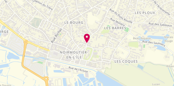 Plan de Trait d'Union, 1 Bis Rue du Grand Four, 85330 Noirmoutier-en-l'Île