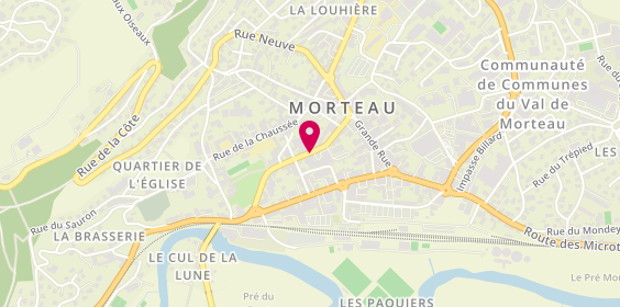 Plan de Les 3 Souhaits, 15 Rue Pasteur, 25500 Morteau
