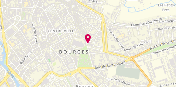 Plan de La Procure Bibliou, 91 Rue Bourbonnoux, 18000 Bourges