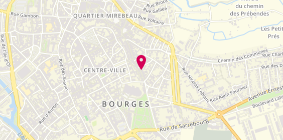 Plan de SIMEON Bruno, 57 Rue Bourbonnoux, 18000 Bourges