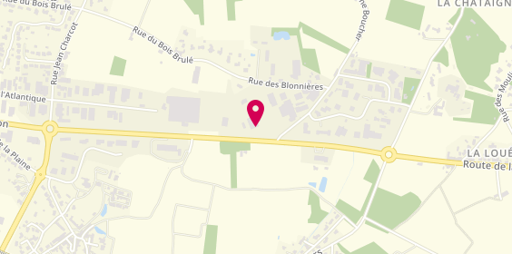 Plan de Ramet Motoculture, 1 Rue Hélène Boucher, 44115 Haute-Goulaine