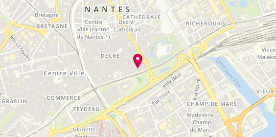 Plan de La Bouquinerie Nantaise, 7 Allée du Port Maillard, 44000 Nantes