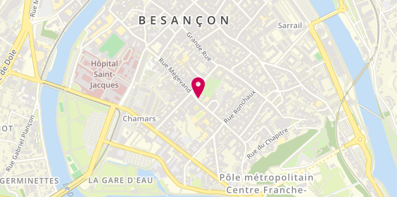 Plan de L'Interstice, 43 Rue Megevand, 25000 Besançon