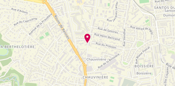 Plan de CHEN Oscar, 35 Route de la Chapelle Sur Erdre, 44300 Nantes