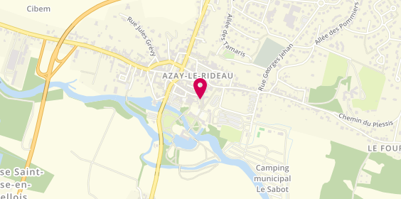 Plan de La librairie d'Helma, 22 Rue Balzac, 37190 Azay-le-Rideau