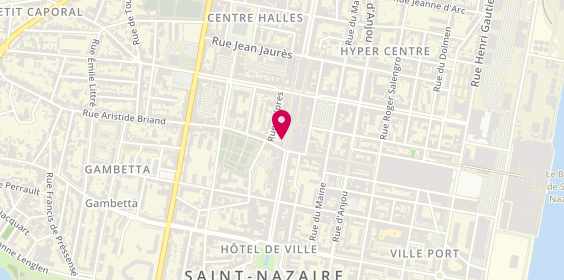 Plan de Librairie l'Embarcadère, 41 avenue de la République, 44600 Saint-Nazaire
