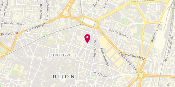 Plan de Ciel Rouge, 62 Rue Jean Jacques Rousseau, 21000 Dijon