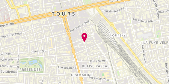 Plan de Librairie Saint-Etienne, 60 Rue Jules Michelet, 37000 Tours