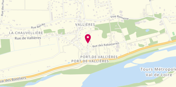 Plan de Chapitre de Vallieres SAS, Vallières 15 Allée Abbaye, 37230 Fondettes