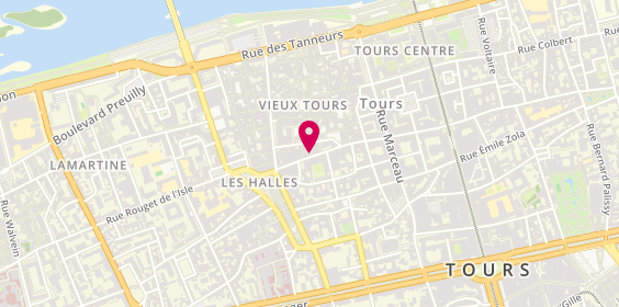 Plan de Librairie Savoir être, 97 Rue des Halles, 37000 Tours