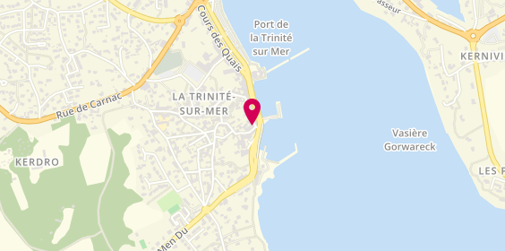 Plan de Uship, 1 Rue des Frères Kermorvant, 56470 La Trinité-sur-Mer