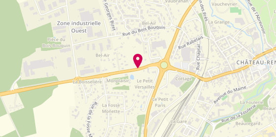 Plan de OLIVIER Nadège, Centre Commercial du Castelrenaudais
Rue du Petit Versailles, 37110 Château-Renault