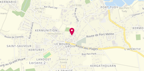 Plan de Librairie Principale, 9 Rue du Général de Gaulle, 56590 Groix