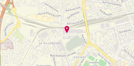 Plan de Majuscule, 83 Boulevard Cosmao Dumanoir, 56100 Lorient