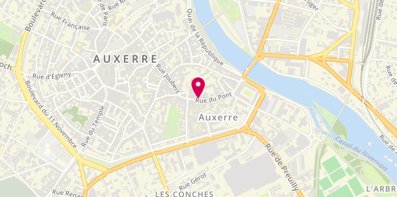 Plan de La Pieuvre, Saes Auxerre
41 Rue du Pont, 89000 Auxerre