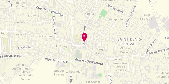 Plan de Aladin Presse, 34 Rue des Écoles, 45560 Saint-Denis-en-Val