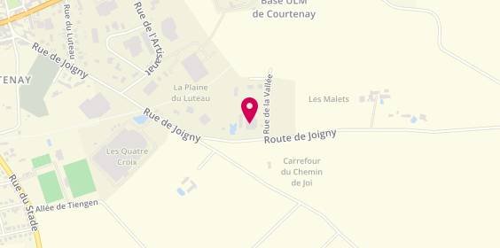 Plan de Bourgoin Motoculture, 47 Rue de Joigny, 45320 Courtenay