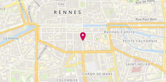 Plan de Librairie la Courte Echelle, 26 Rue Vasselot, 35000 Rennes