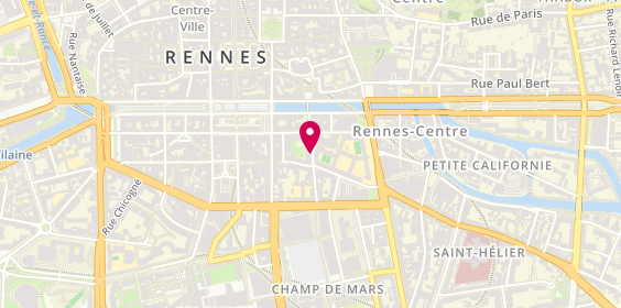 Plan de Librairie du Voyage - Ariane, 20 Rue du Capitaine Alfred Dreyfus, 35000 Rennes