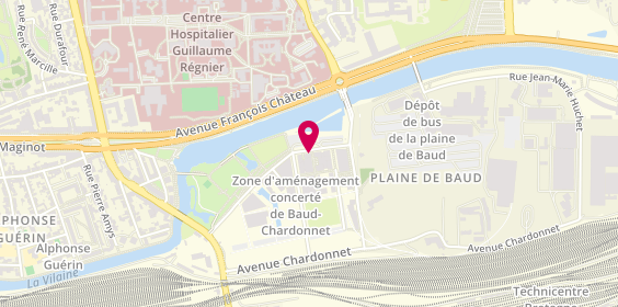 Plan de La Rencontre, 8 Rue Georges Charpak, 35000 Rennes