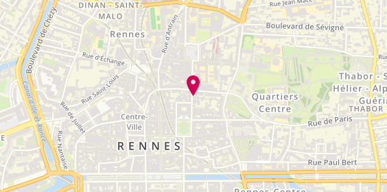 Plan de Exercices de Style, 18 Rue Hoche, 35000 Rennes