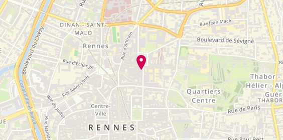 Plan de Critic, 19 Rue Hoche, 35000 Rennes