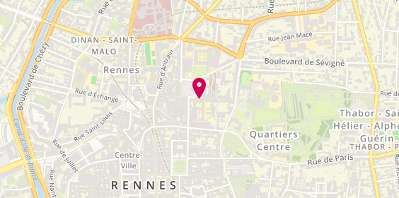 Plan de Duval Bruno, 28 Rue Saint Melaine, 35000 Rennes