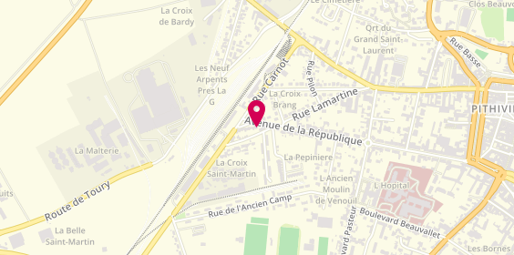 Plan de Shop le Point G, 79 avenue de la République, 45300 Pithiviers