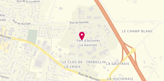 Plan de Calipage, Zone Artisanale la Gautrais
20 Rue du Champ Morin, 35360 Montauban-de-Bretagne