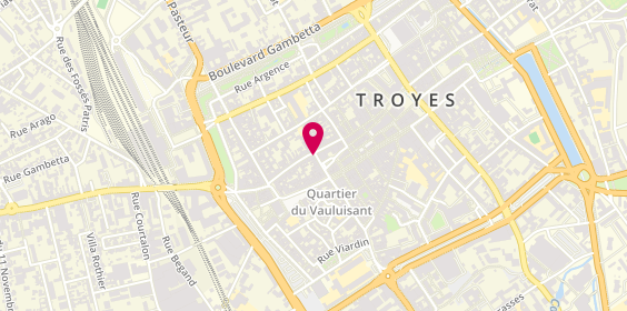 Plan de Le Chat de Gouttière, 11 Rue de la Monnaie, 10000 Troyes