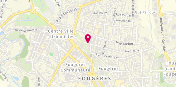Plan de Ker Isa Presse, 29 Rue des Feuteries, 35300 Fougères